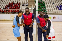 Referee-and-team-captains-during-the-female-category-of-the-AGILE-Games-female-basketball-competition-scaled